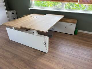 Elektrisch duo sta-zit bureau